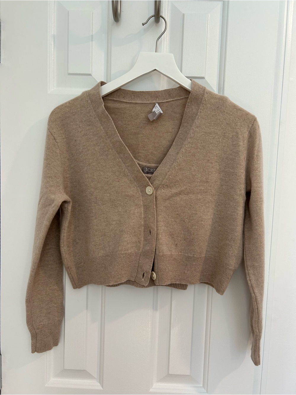 J.Crew Cashmere Cropped Cardigan Tank Set XXS